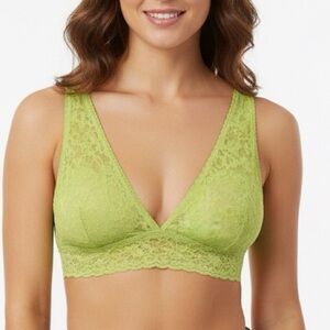 VICTORIA’S SECRET Bralette Lace Yellow Medium